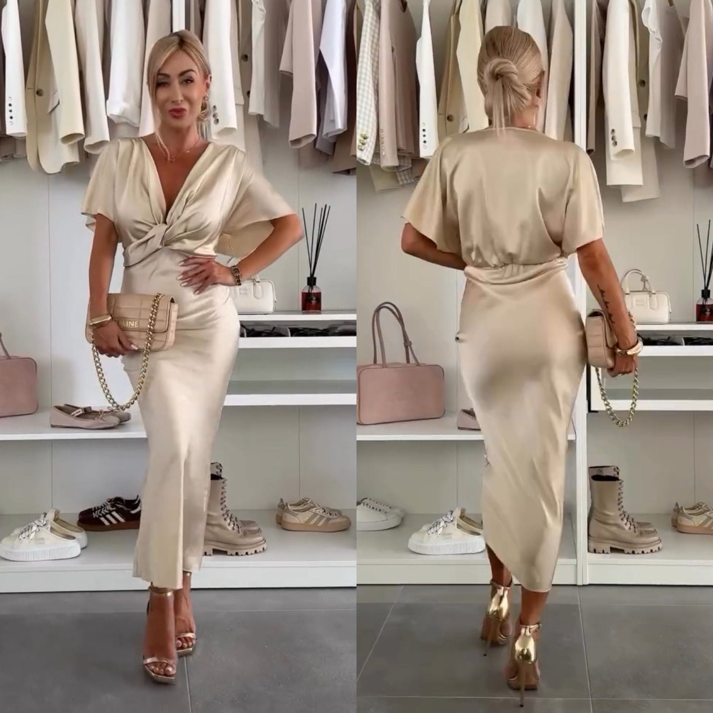 Elyn | Stilvolles Midikleid