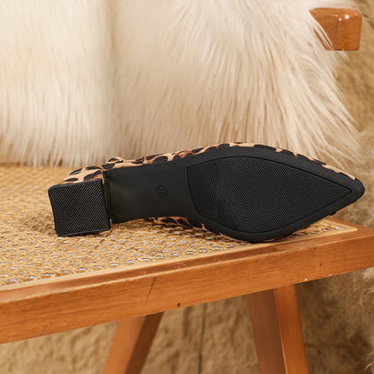 Kiara – Luxe Leoparden Slingbacks