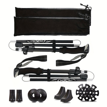 2er-Set Ultraleichte Trekkingstöcke