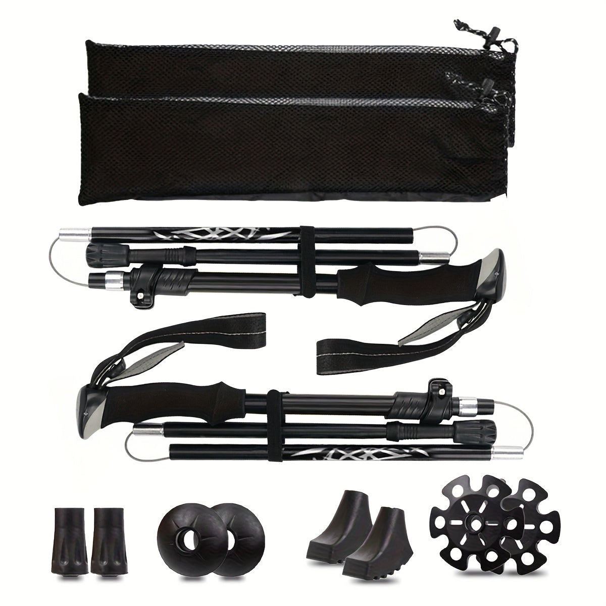 2er-Set Ultraleichte Trekkingstöcke