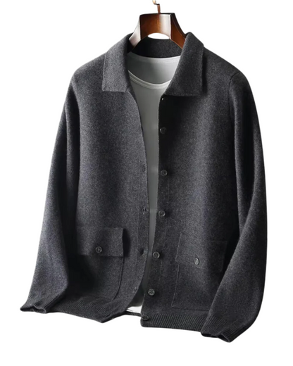 Janus Strickjacke aus Merinowolle