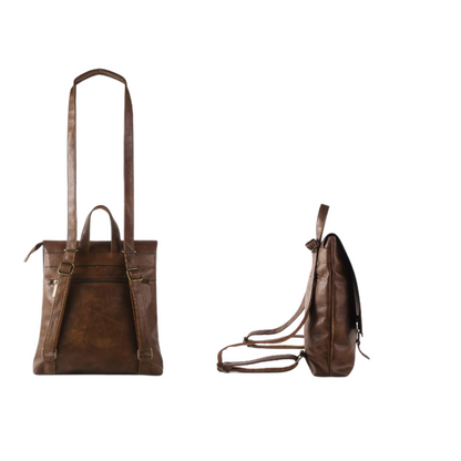 Nina | Vielseitiger Rucksack Im Vintage-Stil