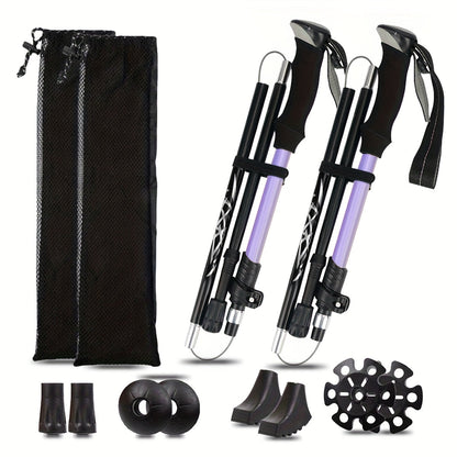 2er-Set Ultraleichte Trekkingstöcke