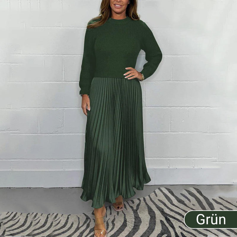 Sophie | Elegantes Faltenkleid