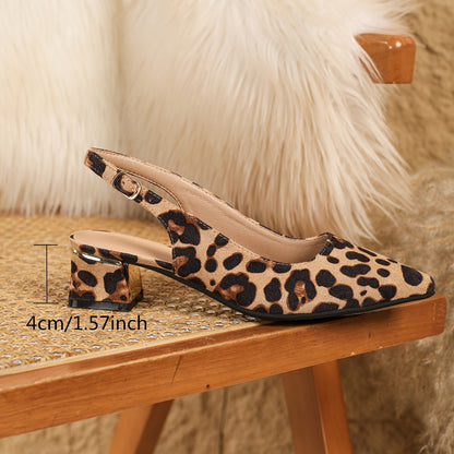 Kiara – Luxe Leoparden Slingbacks