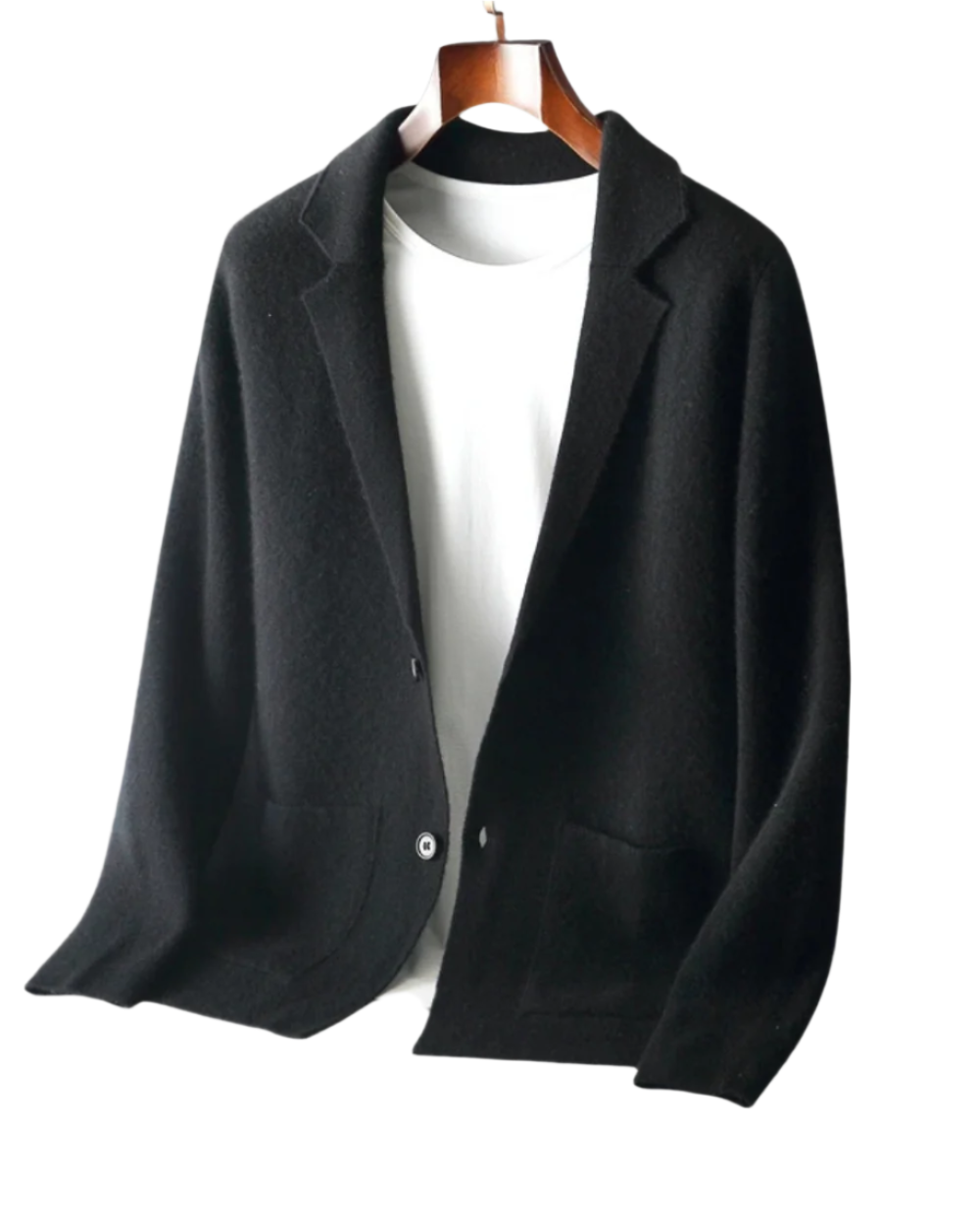 Bacchus Kaschmir-Knopf-Strickjacke