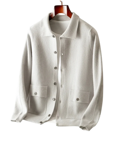 Janus Strickjacke aus Merinowolle