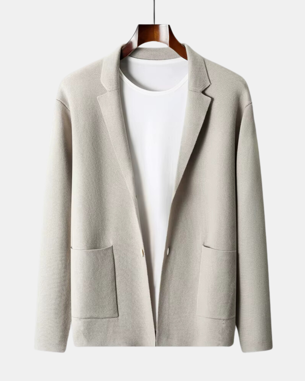 Bacchus Kaschmir-Knopf-Strickjacke