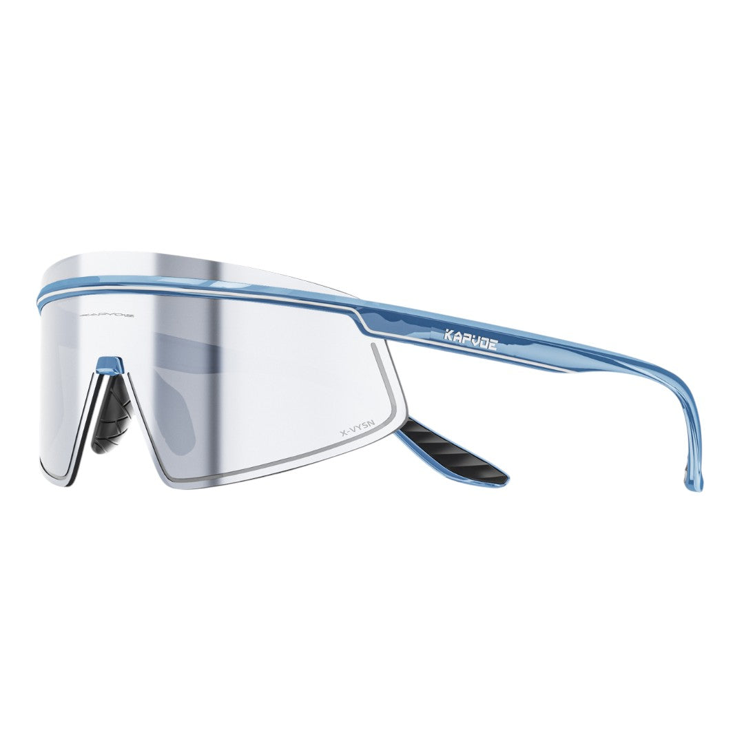 KAPVOE Photochrome Fahrradbrille | Selbsttönend, Ultraleicht & UV400-Schutz