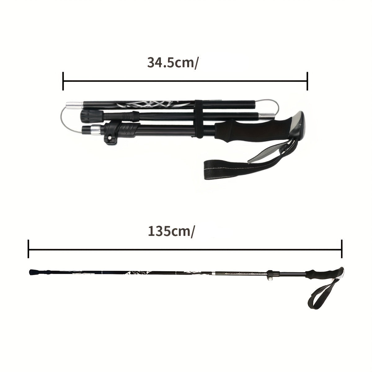 2er-Set Ultraleichte Trekkingstöcke