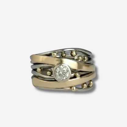 DEBORAH VINTAGE GOLD RING