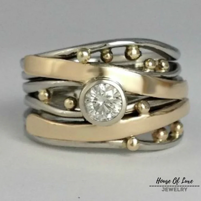 DEBORAH VINTAGE GOLD RING