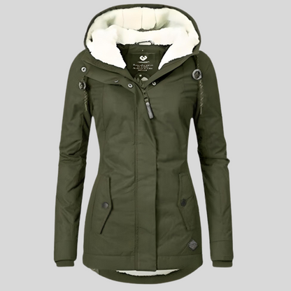 Sofia™ | Lange wasserdichte Winterjacke