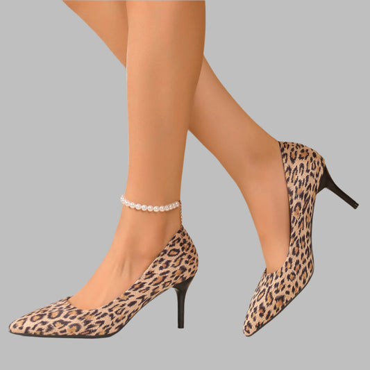 Sofia – Leopard Mid-Heels