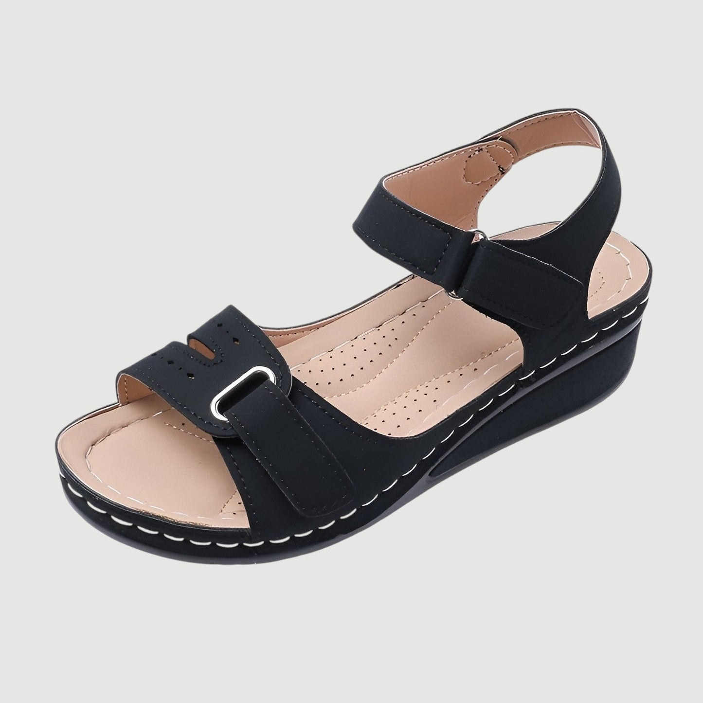 Sofie™ Orthopädische Sandalen - Fußgewölbeunterstützung & Wedge-Heel-Komfort