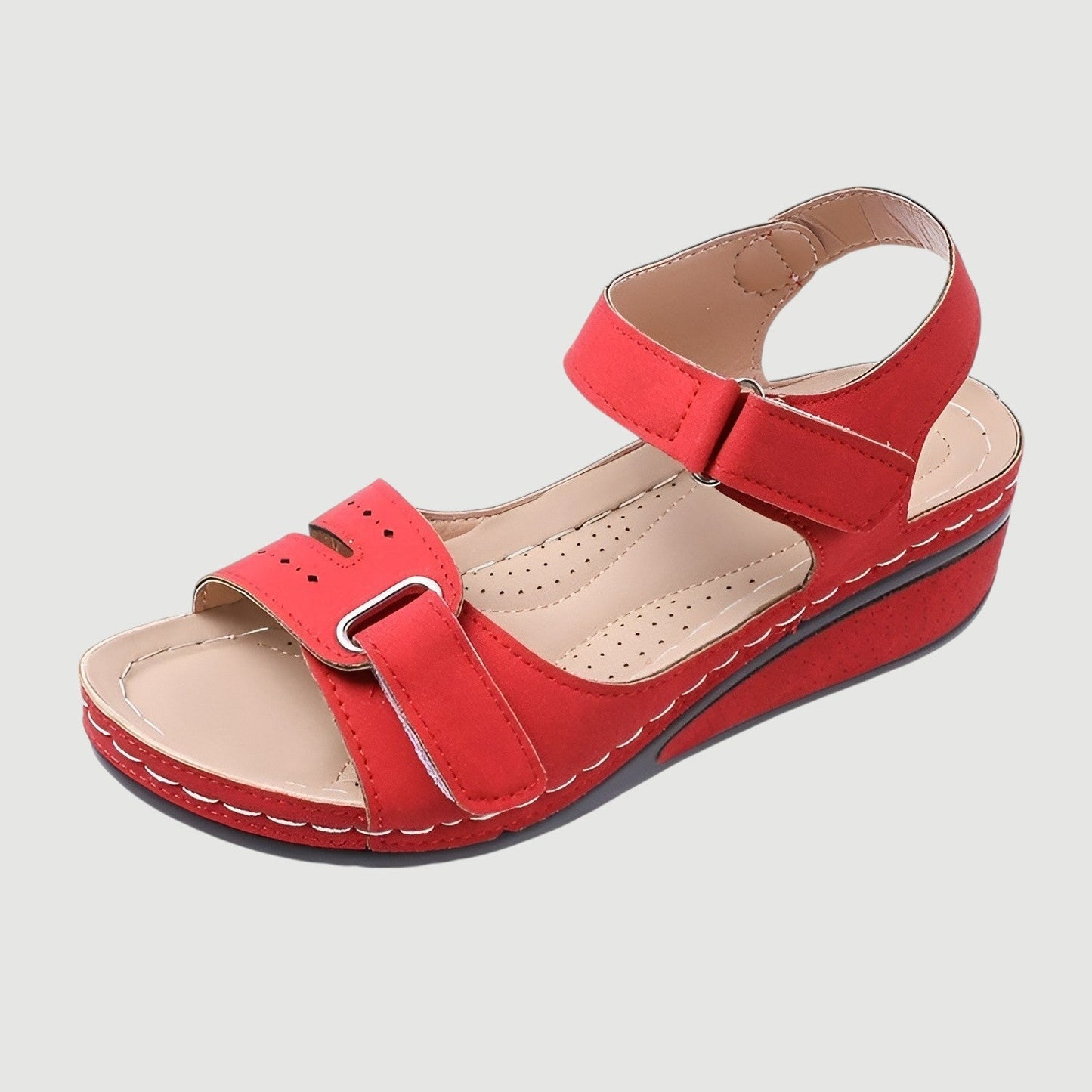 Sofie™ Orthopädische Sandalen - Fußgewölbeunterstützung & Wedge-Heel-Komfort