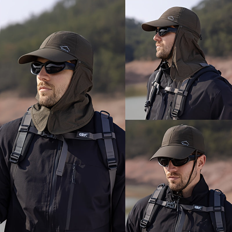 Sommer-Sonnen-Cap mit Nackenschutz