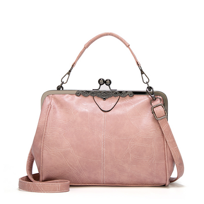 Mila | Zeitlose Vintage Tasche mit elegantem Riegelverschluss