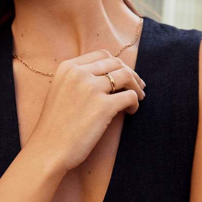 Bague Madison Chunky Wave