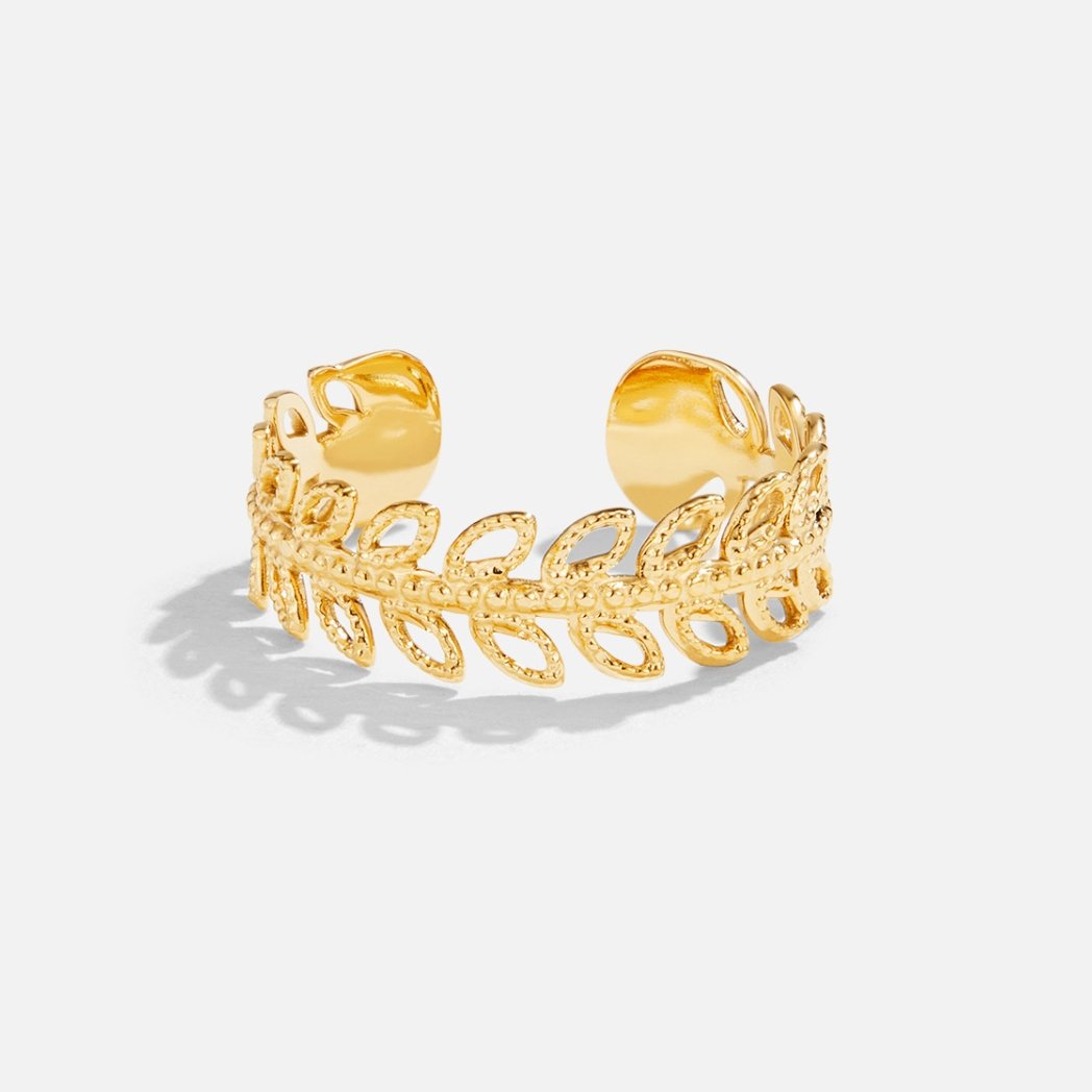 Bague à feuilles Summer Bloom